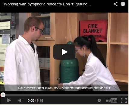 pyrophoric material safety video screenshot