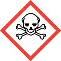 GHS toxic pictogram