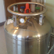 photo of liquid nitrogen dewar