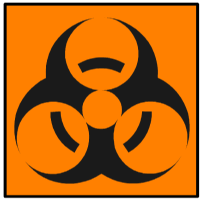 biohazard warning symbol