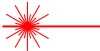 laser warning symbol